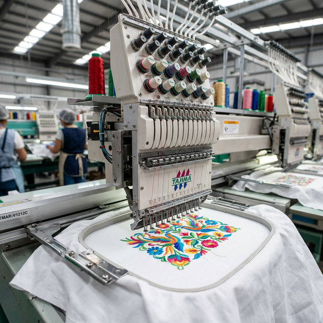 Bordado a mano vs bordado digital — diferencias, ventajas y preservación de la tradición