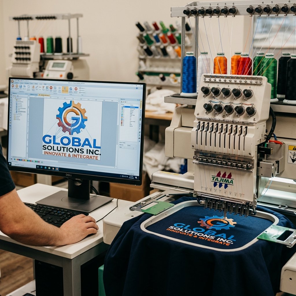 Ponchado digital de logotipos