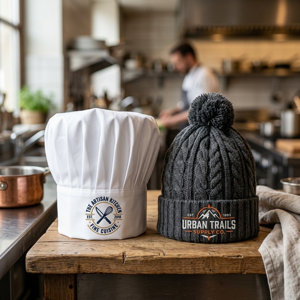 Gorros, Boinas en Juchitán: Bordados Gastronómicos y Urbanos