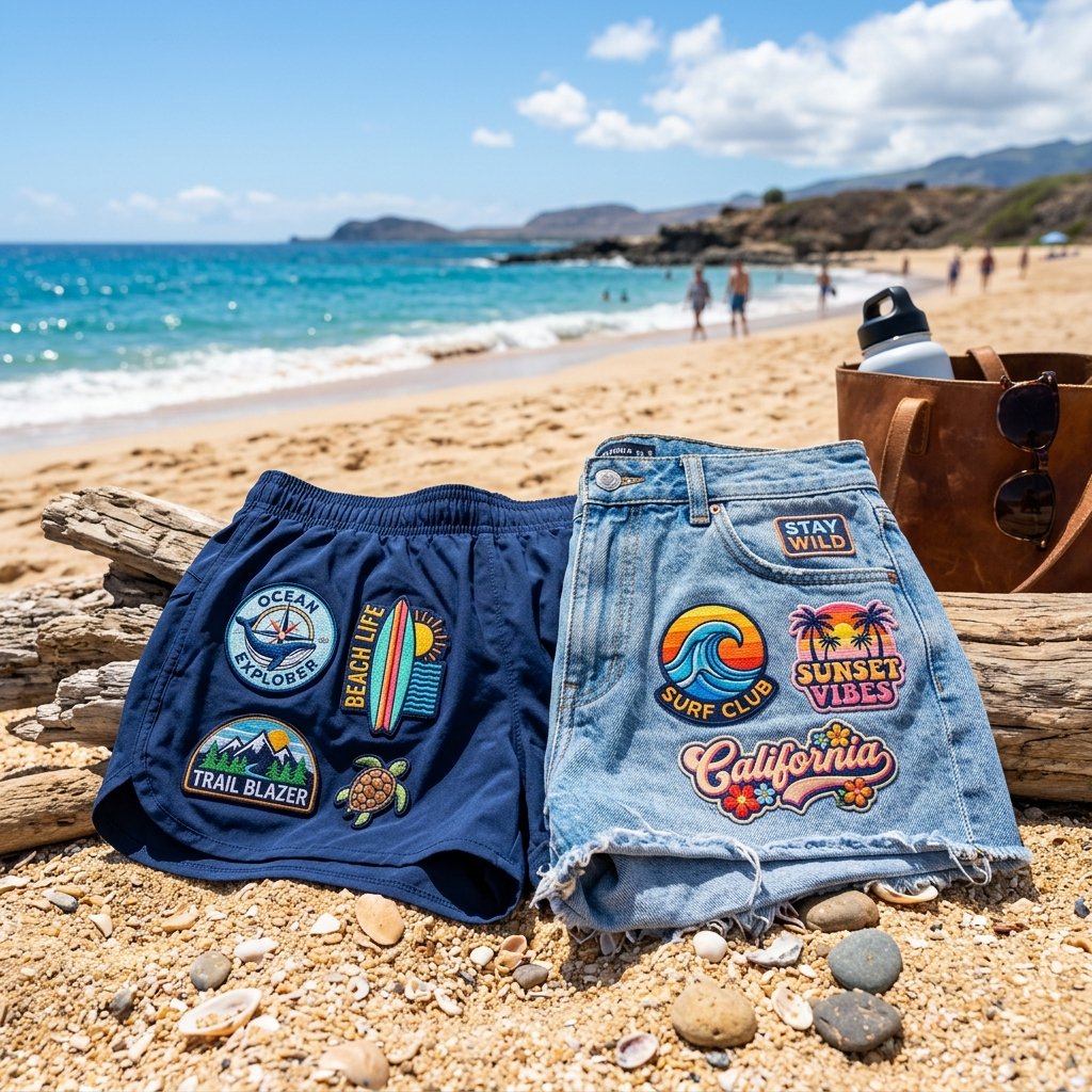 Shorts en Juchitán: Bordados para verano y deportes